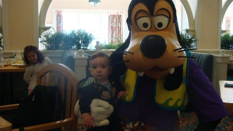 Trey & Goofy - Character Breakfast